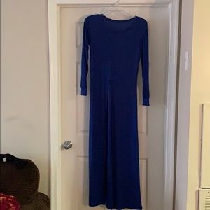 Long sleeved sweater duster